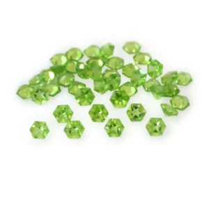Natural Gemstone Trillion Shape Peridot Collection Wholesale