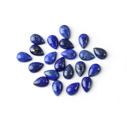 Lapis Lazuli Drop Shape Cabochons For Jewelry Making