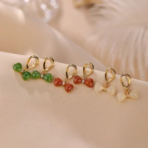 88b77e9c16378bf2983553a2ee.jpg@4e_500w_500h.src7C95Q.webp Gold-Plated Red Agate And Jasper Design Earrings
