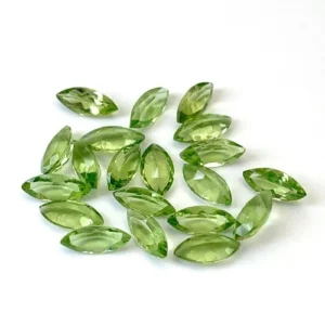 Wholesale Natural Peridot Marquise Green Loose Stones