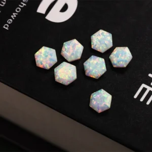 9c923ec8d25bc5fa40637eb153.jpg@4e_500w_500h.src7C95Q.webp Synthetic Opal Hexagonal Shape Faceted Cut Loose Stones