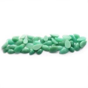 Pear Shaped Green Gemstone Natural Australian Jade