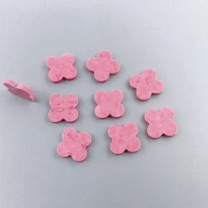 Rhodonite Double Plane Clover Cut Loose Stone Wholesale
