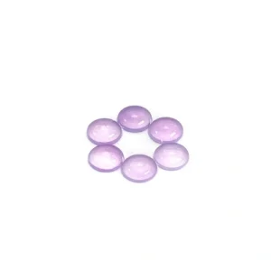 Natural High Quality Round Cabochon Calibrated Amethyst