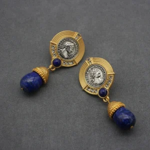 e50d9d9f30ccfc677f9c2bc073.jpg@4e_500w_500h.src7C95Q.webp Vintage Jewelry Natural Lapis Lazuli Ancient Coin Earrings