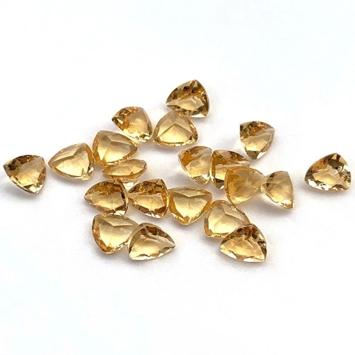 High Quality Natural Yellow Quartz Citrine Loose Gemstones